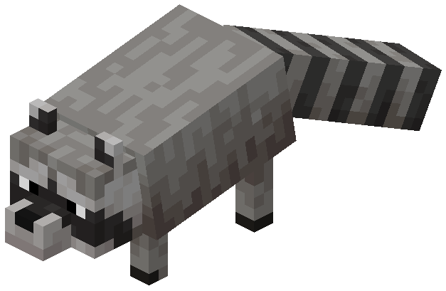 Ảnh Raccoon từ Alex’s Mobs